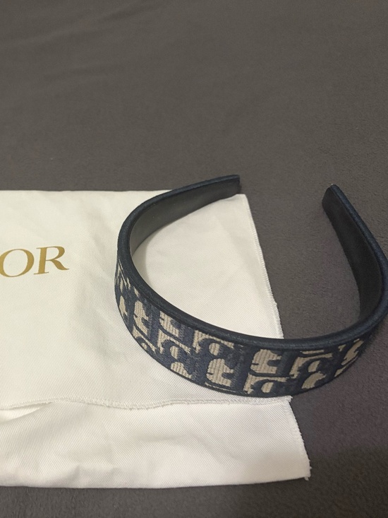 Dior Accessories - Dior Oblique Motif headband with dust bag and box